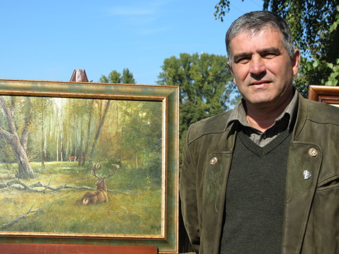 A pillanat és megörökítője: Rékasi Csaba festőművész egyik kedvenc képével